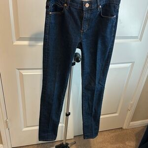 LOFT Blue modern skinny Jeans size 4 inseam 28”
